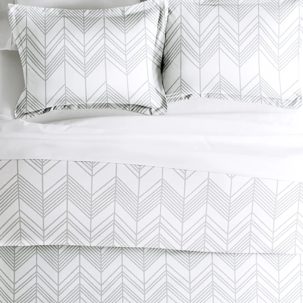 Alps Chevron Pattern 3-Piece Duvet Cover Set (Sale) - Image 3