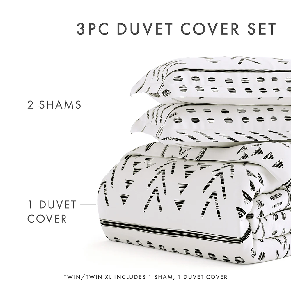 Arrow Dreams Pattern 3-Piece Duvet Cover Set (Sale) - Image 11