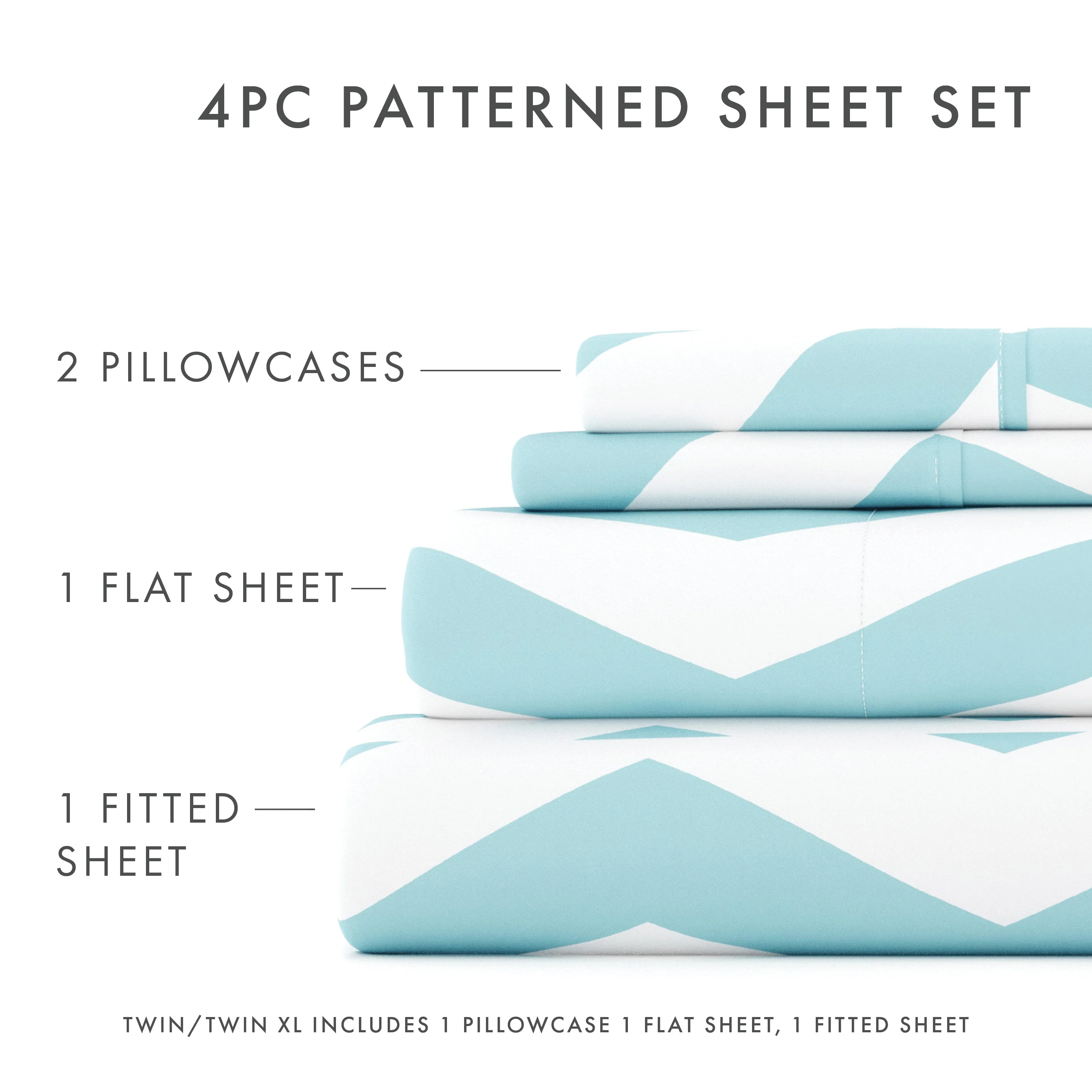 Arrow Pattern 4-Piece Sheet Set (Sale) - Image 13