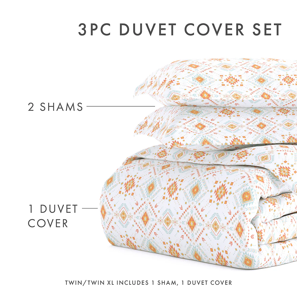 Aztec Dreams Pattern 3-Piece Duvet Cover Set (Sale) - Image 11