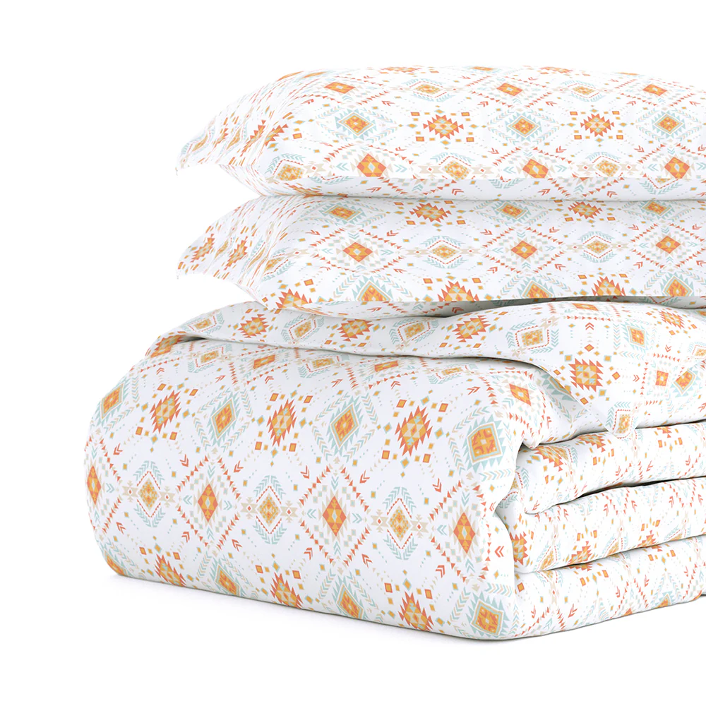 Aztec Dreams Pattern 3-Piece Duvet Cover Set (Sale) - Image 5