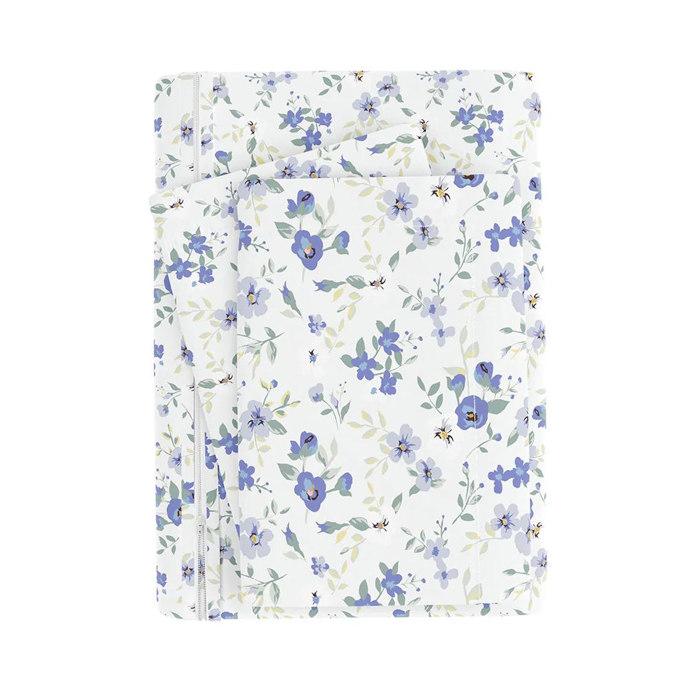 Blossoms Pattern 3-Piece Duvet Cover Set (Sale) - Image 11