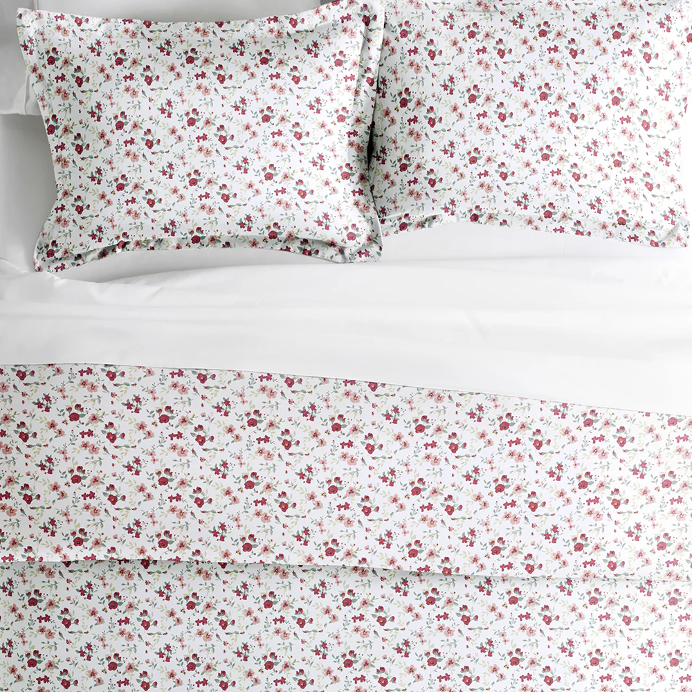 Blossoms Pattern 3-Piece Duvet Cover Set (Sale) - Image 6