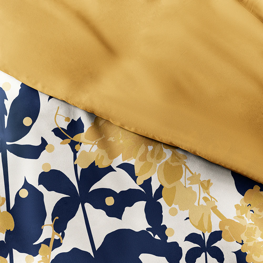 Boho Flower Pattern 3-Piece Reversible Duvet Cover Set (Sale) - Image 26