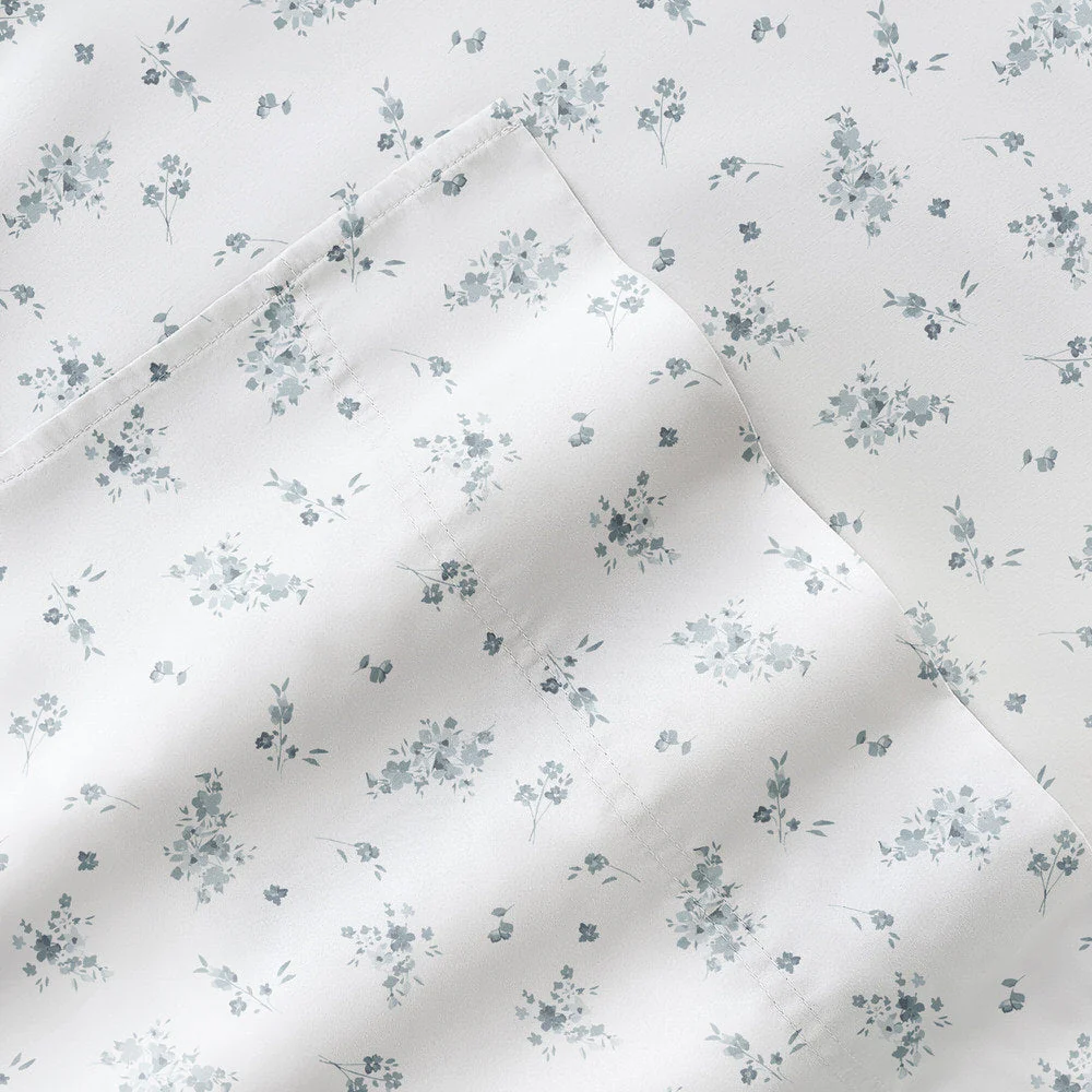 Bouquet Bliss 4-Piece Long Staple Cotton Sheet Set (Sale) - Image 15
