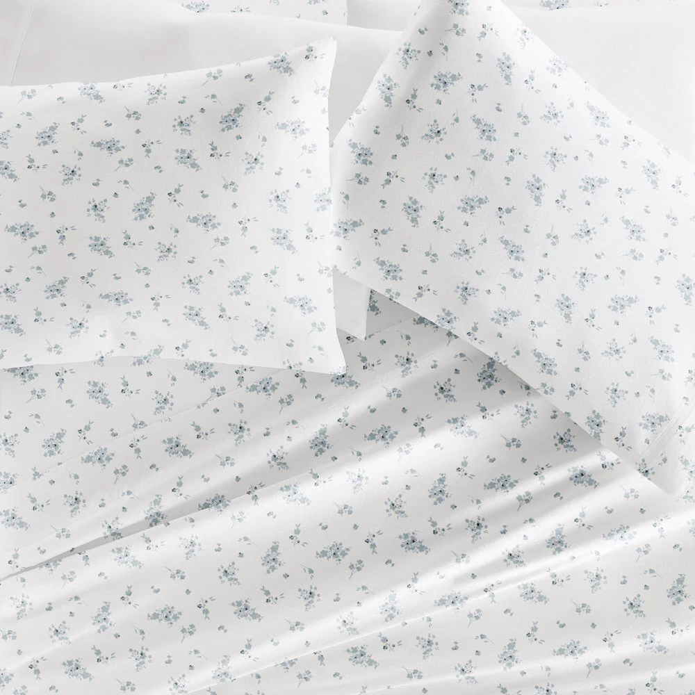Bouquet Bliss 4-Piece Long Staple Cotton Sheet Set (Sale) - Image 5
