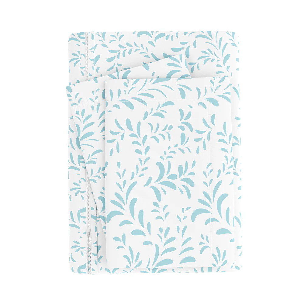 Burst of Vines Pattern 3-Piece Duvet Cover Set (Sale) - Image 17