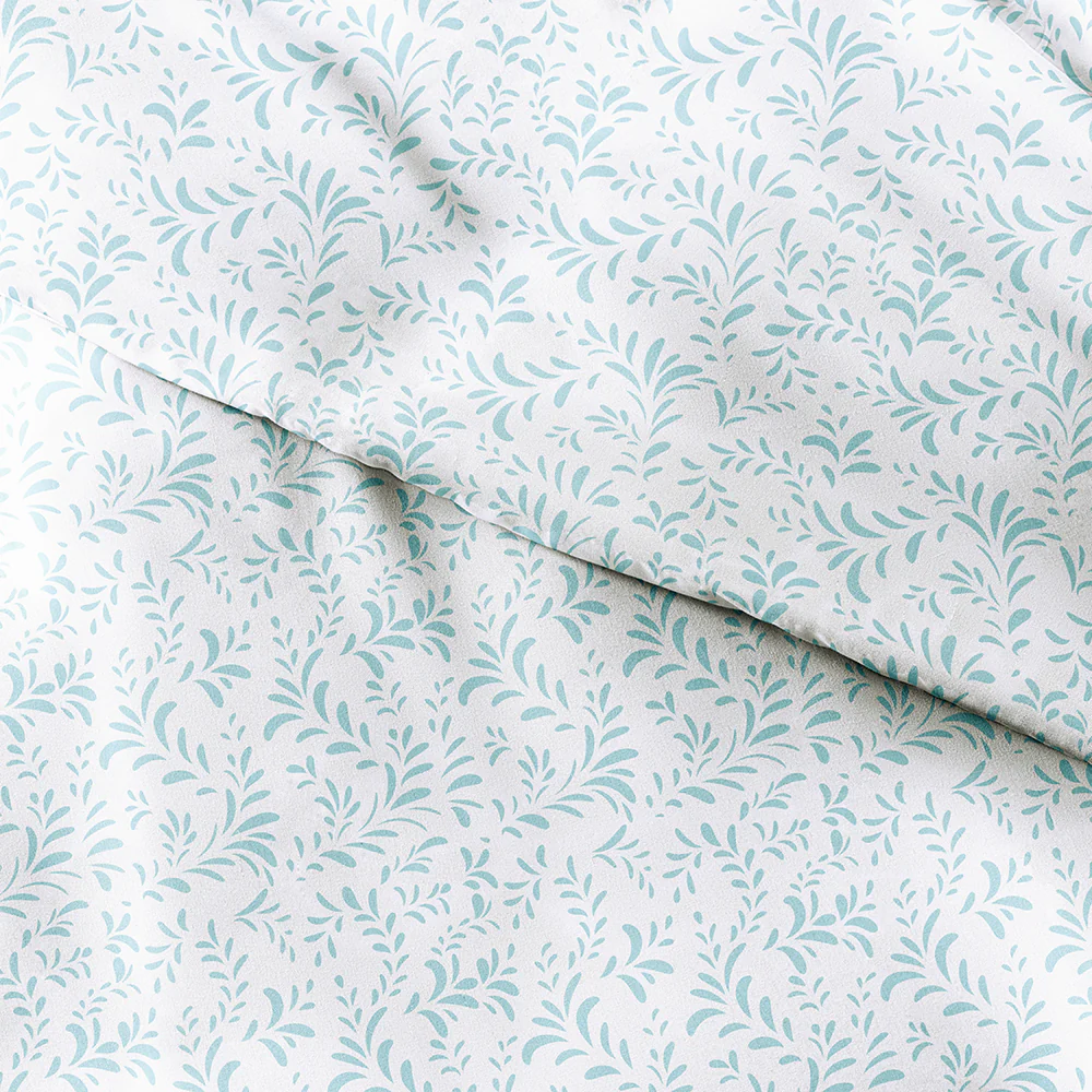 Burst of Vines Pattern 3-Piece Duvet Cover Set (Sale) - Image 20
