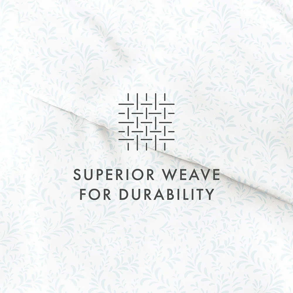 Burst of Vines Pattern 3-Piece Duvet Cover Set (Sale) - Image 29