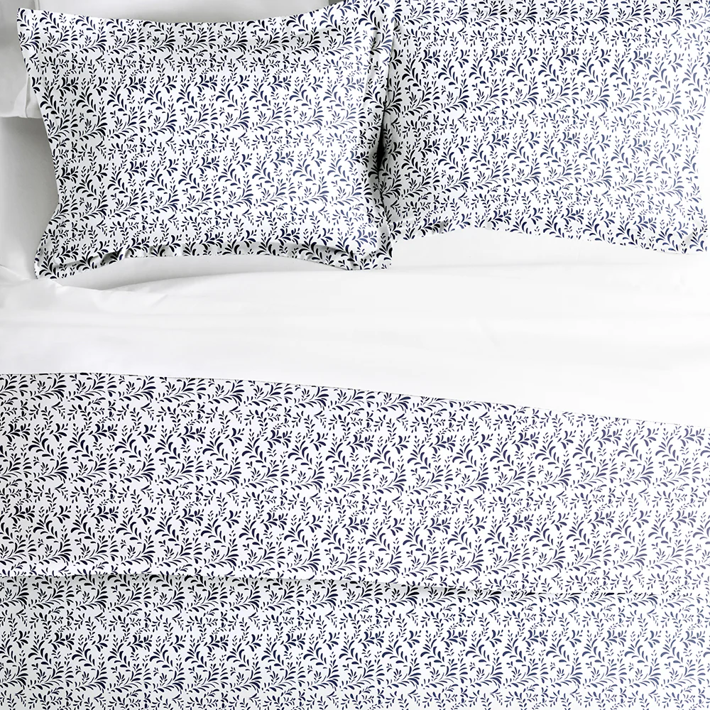 Burst of Vines Pattern 3-Piece Duvet Cover Set (Sale) - Image 7