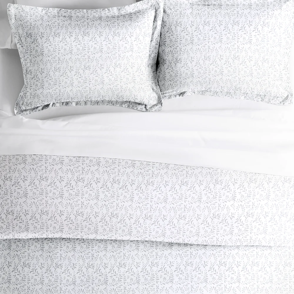 Burst of Vines Pattern 3-Piece Duvet Cover Set (Sale) - Image 9