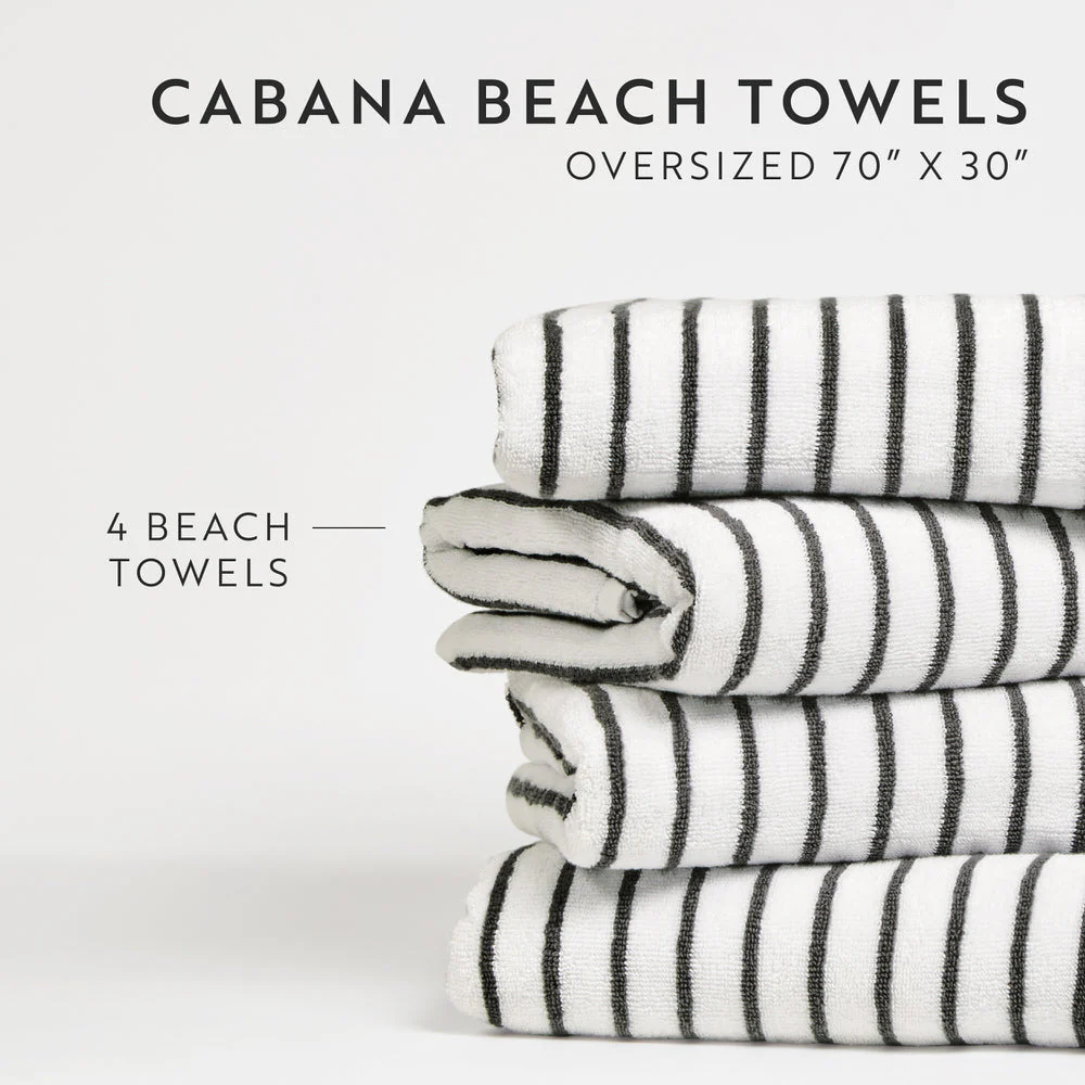 100% Cotton Cabana Towel Set (4-Pack) (Sale) - Image 28