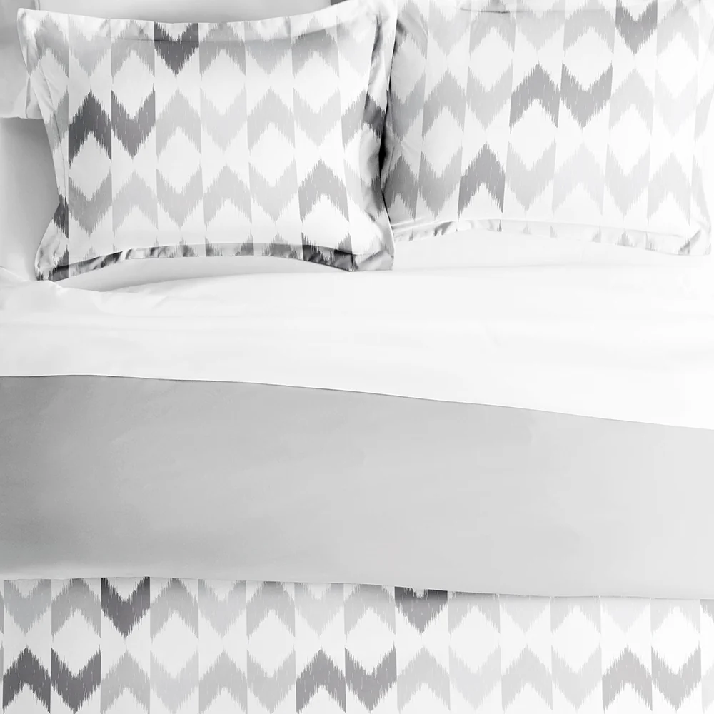 Chevron Sleep Pattern 3-Piece Reversible Duvet Cover Set (Sale) - Image 5