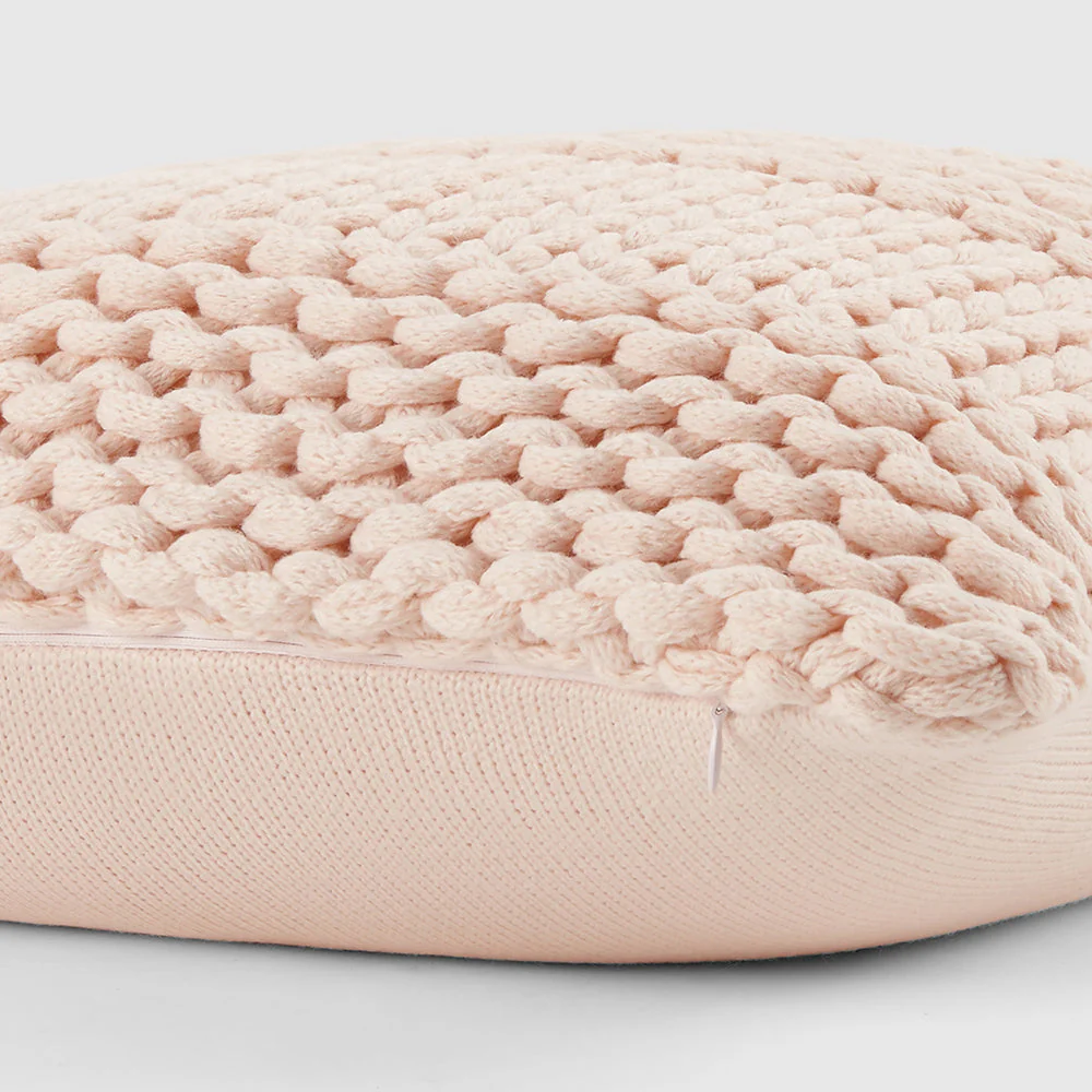 Chunky Knit Throw Pillow Cover and Insert (Sale) - Image 11