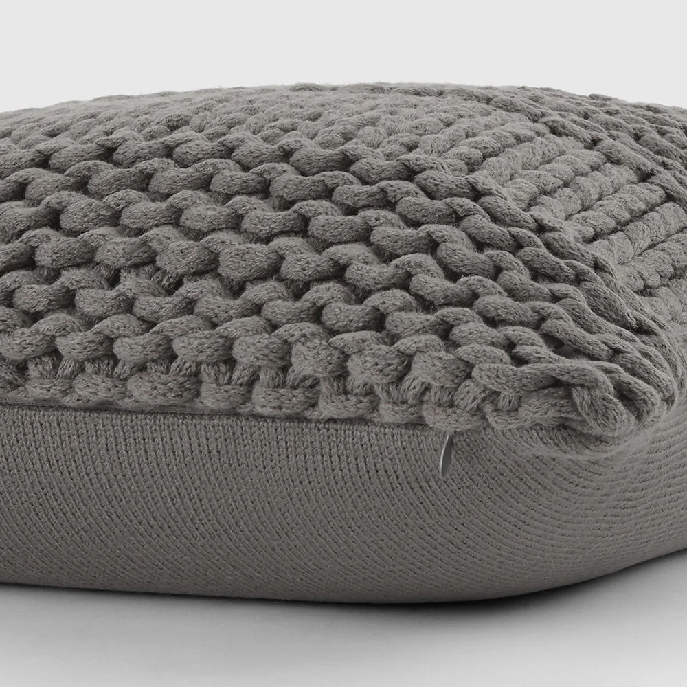 Chunky Knit Throw Pillow Cover and Insert (Sale) - Image 13