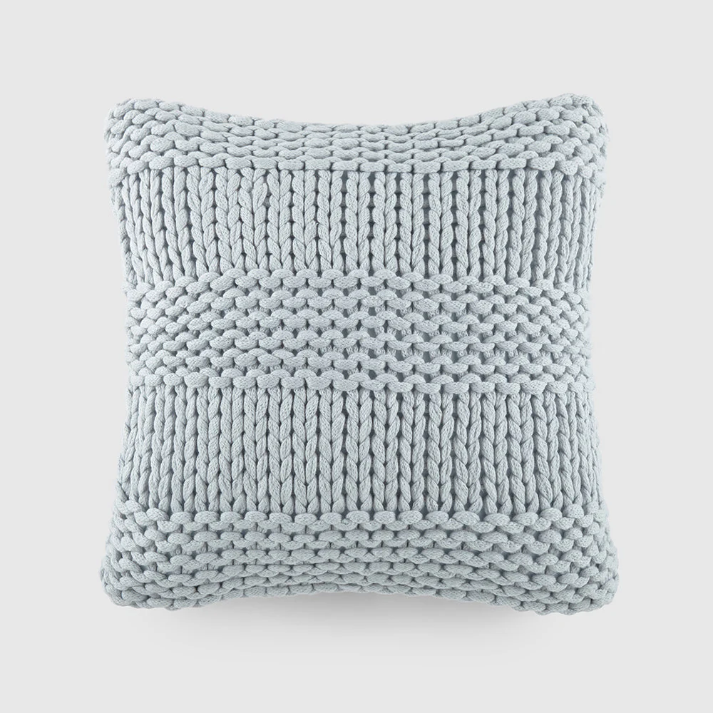 Chunky Knit Throw Pillow Cover and Insert (Sale) - Image 2
