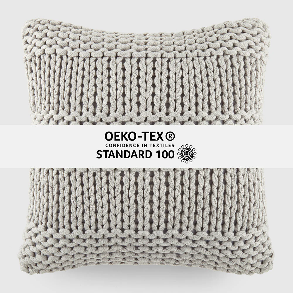 Chunky Knit Throw Pillow Cover and Insert (Sale) - Image 29
