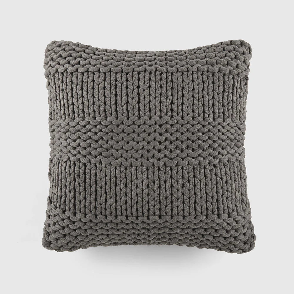 Chunky Knit Throw Pillow Cover and Insert (Sale) - Image 3