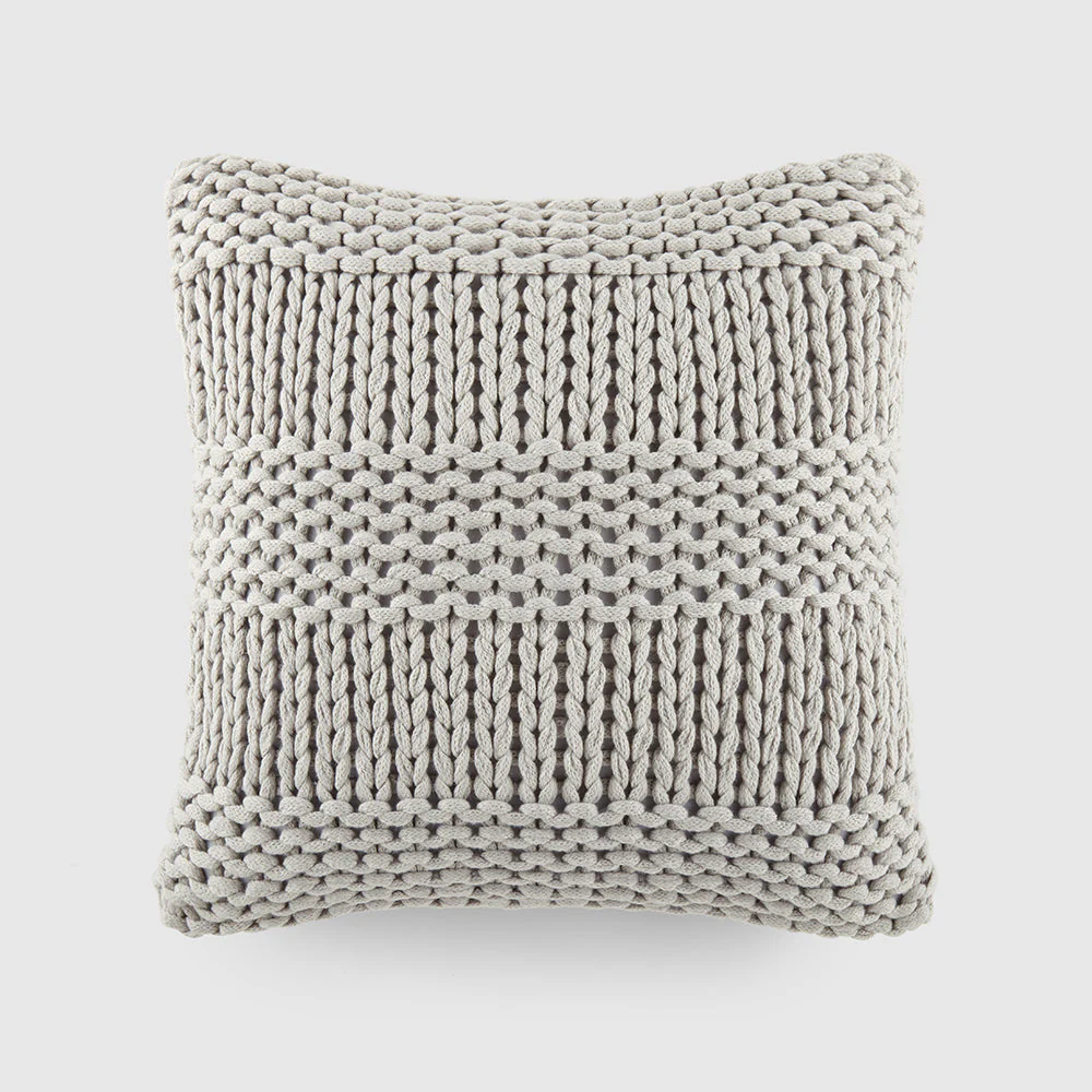 Chunky Knit Throw Pillow Cover and Insert (Sale) - Image 4