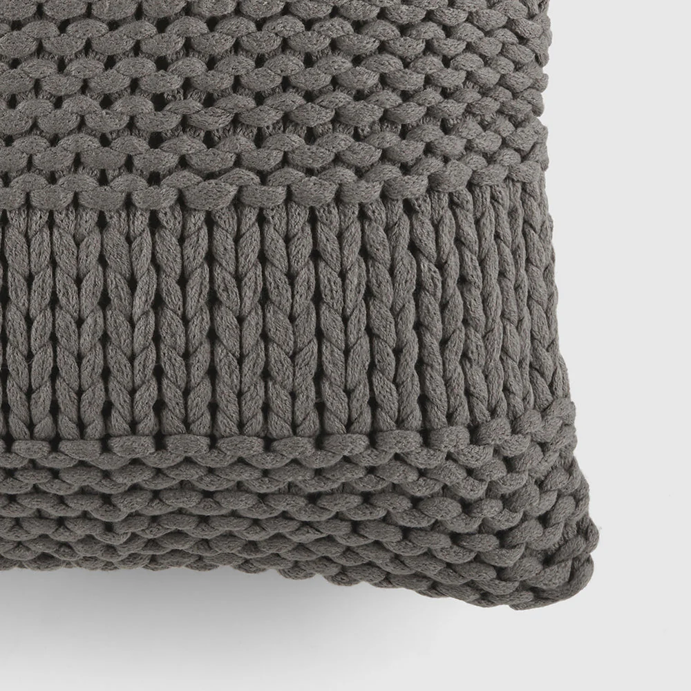 Chunky Knit Throw Pillow Cover and Insert (Sale) - Image 8