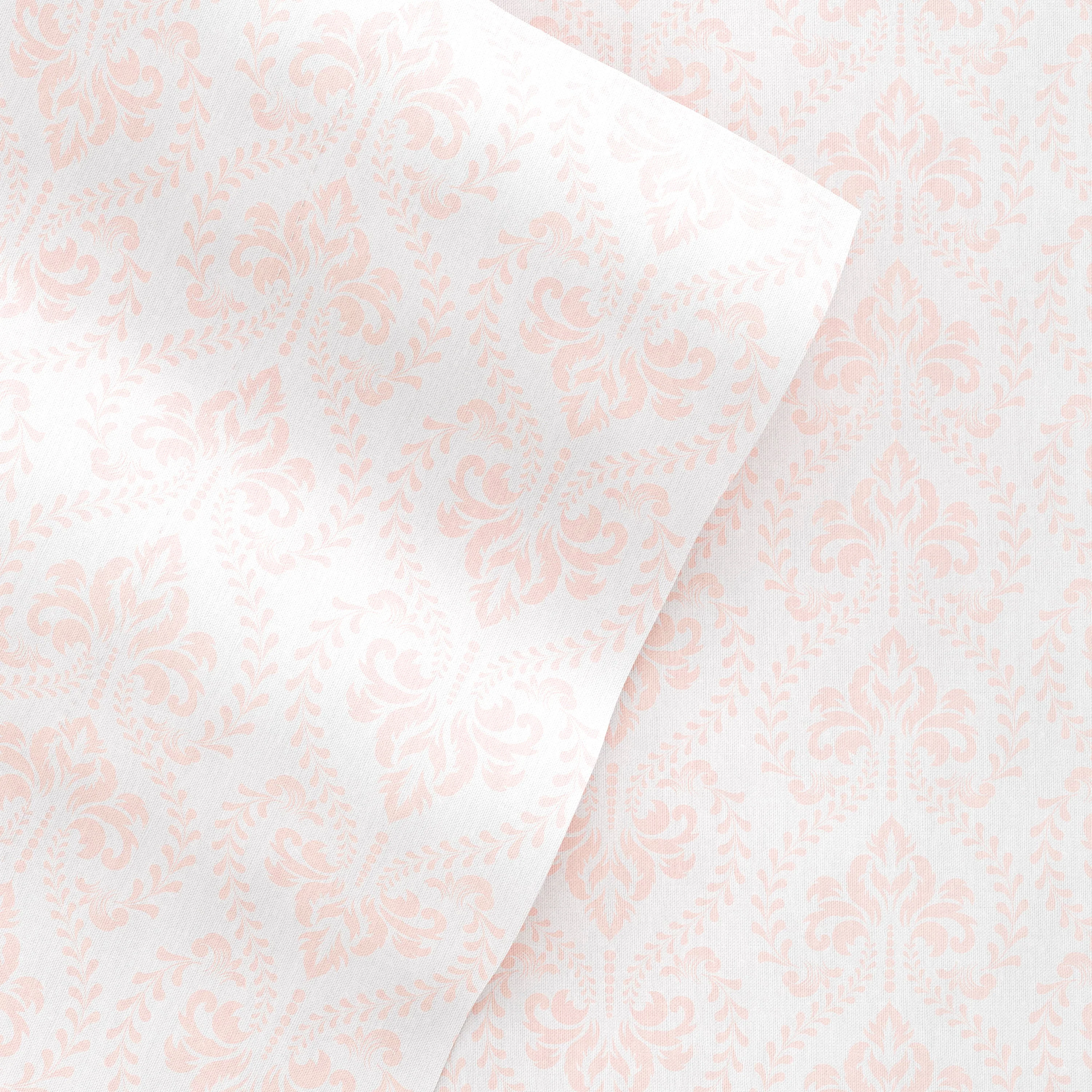 Classic in Pink Pattern 4-Piece Sheet Set (Sale) - Image 2