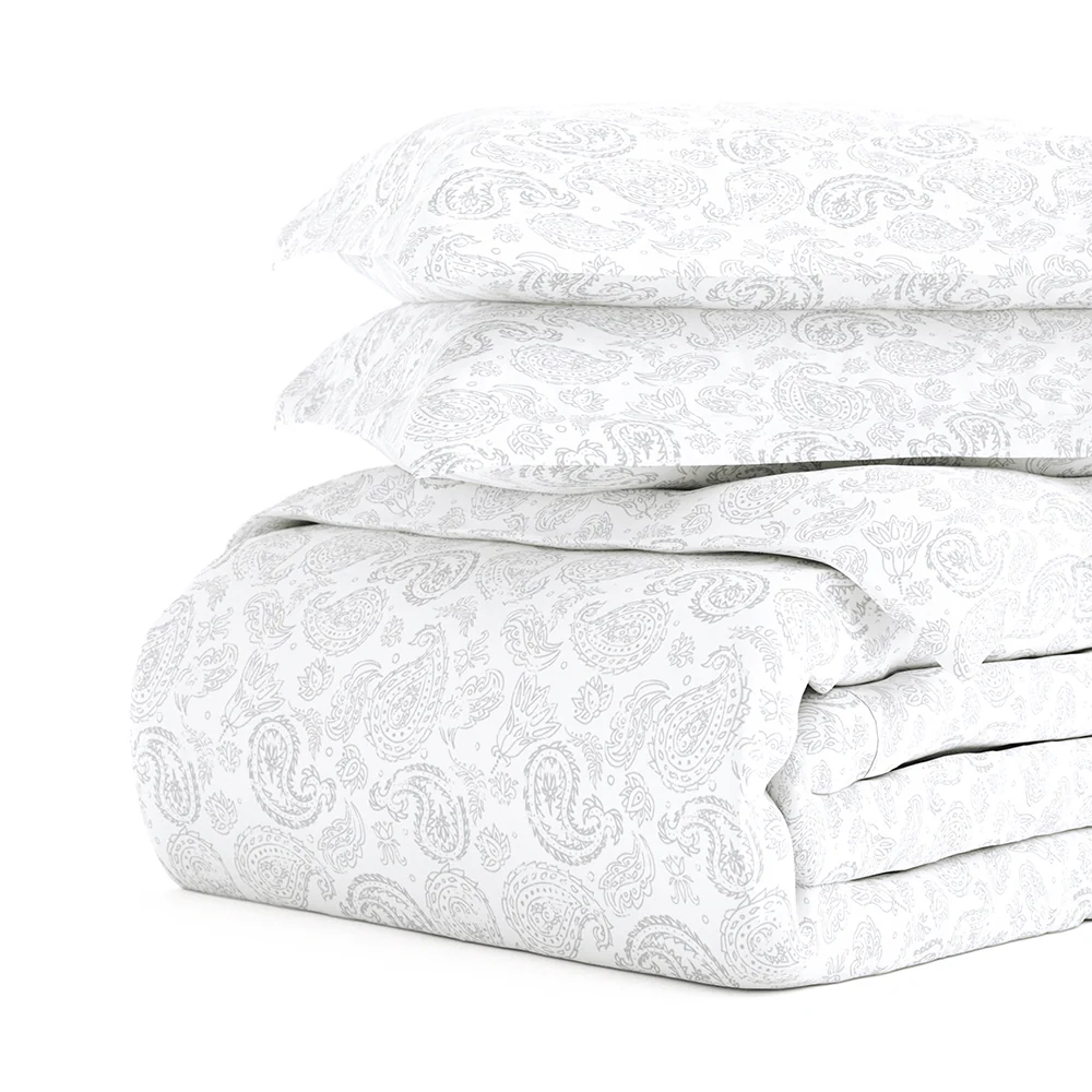Coarse Paisley Pattern 3-Piece Duvet Cover Set (Sale) - Image 10