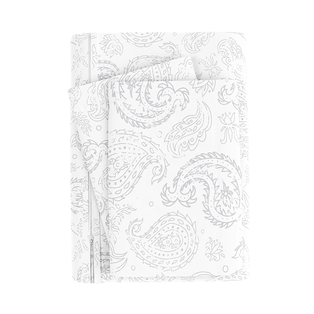 Coarse Paisley Pattern 3-Piece Duvet Cover Set (Sale) - Image 12