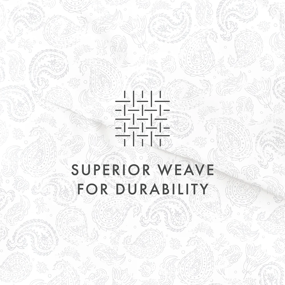 Coarse Paisley Pattern 3-Piece Duvet Cover Set (Sale) - Image 19