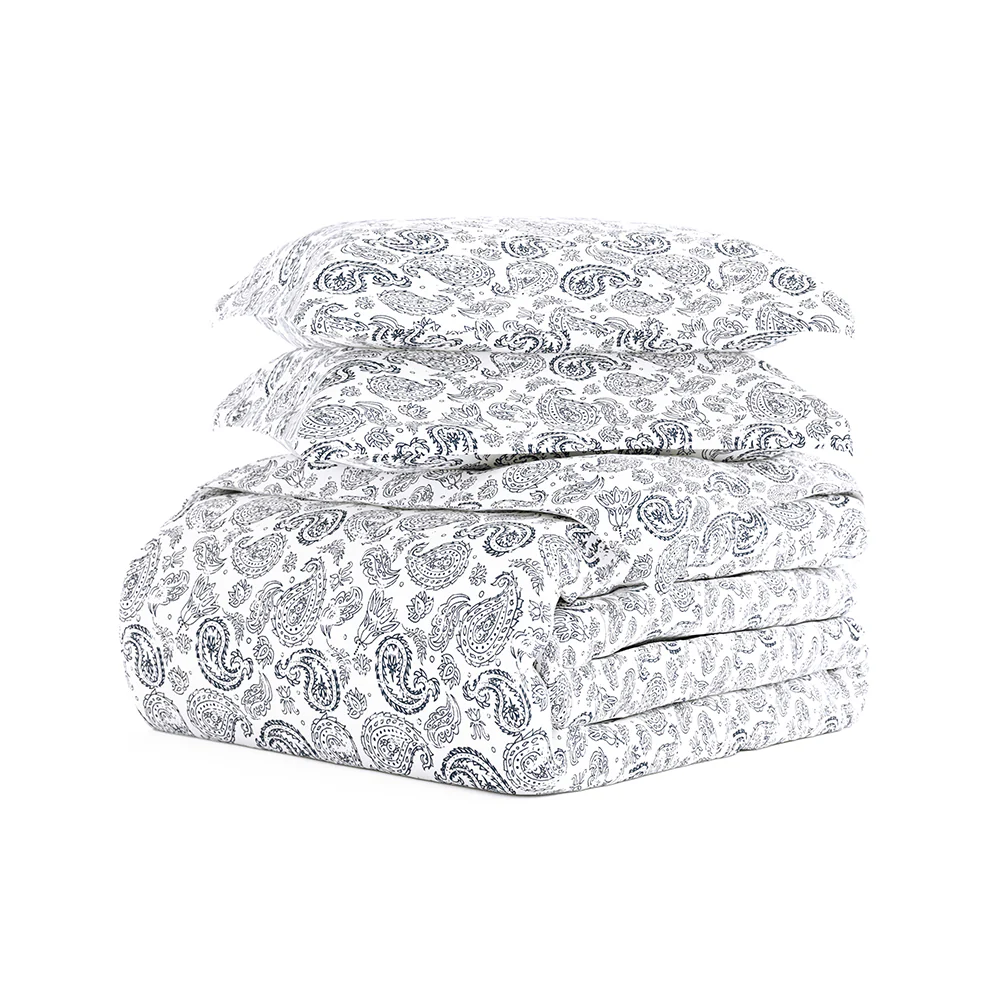 Coarse Paisley Pattern 3-Piece Duvet Cover Set (Sale) - Image 7