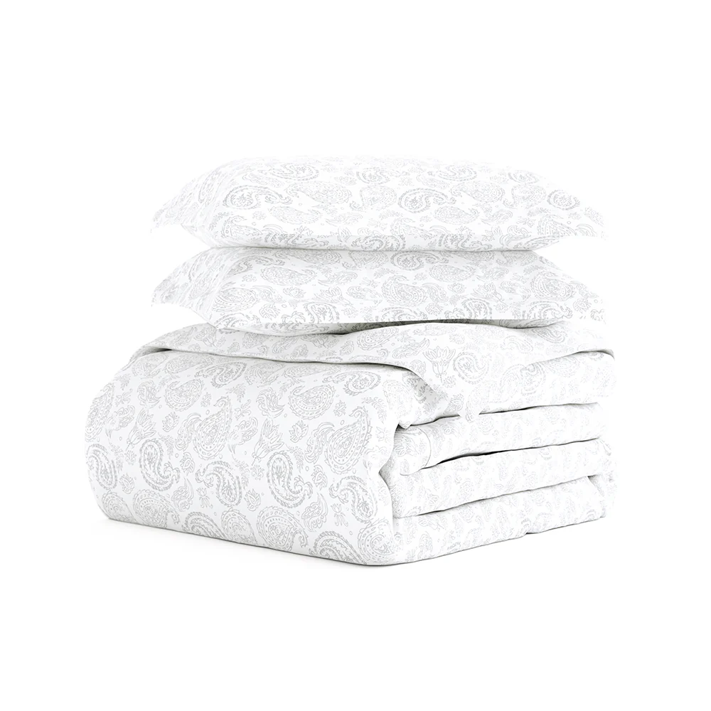 Coarse Paisley Pattern 3-Piece Duvet Cover Set (Sale) - Image 8