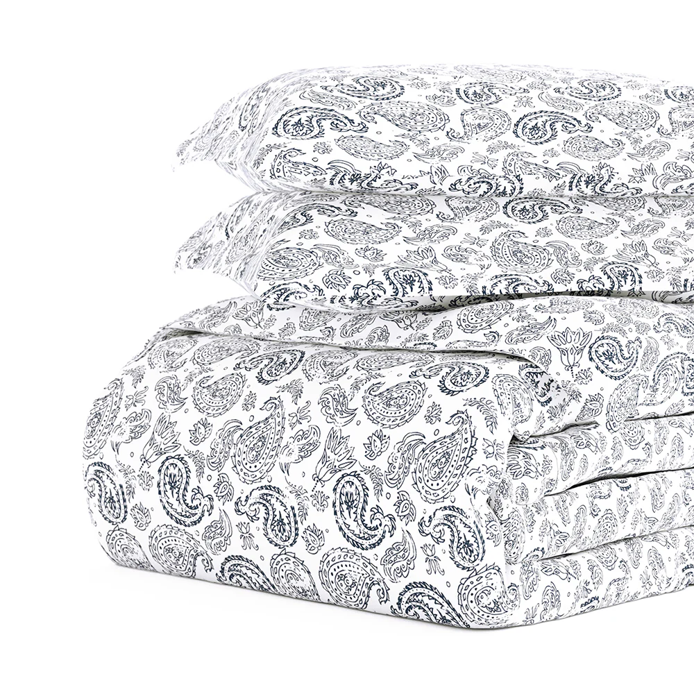 Coarse Paisley Pattern 3-Piece Duvet Cover Set (Sale) - Image 9