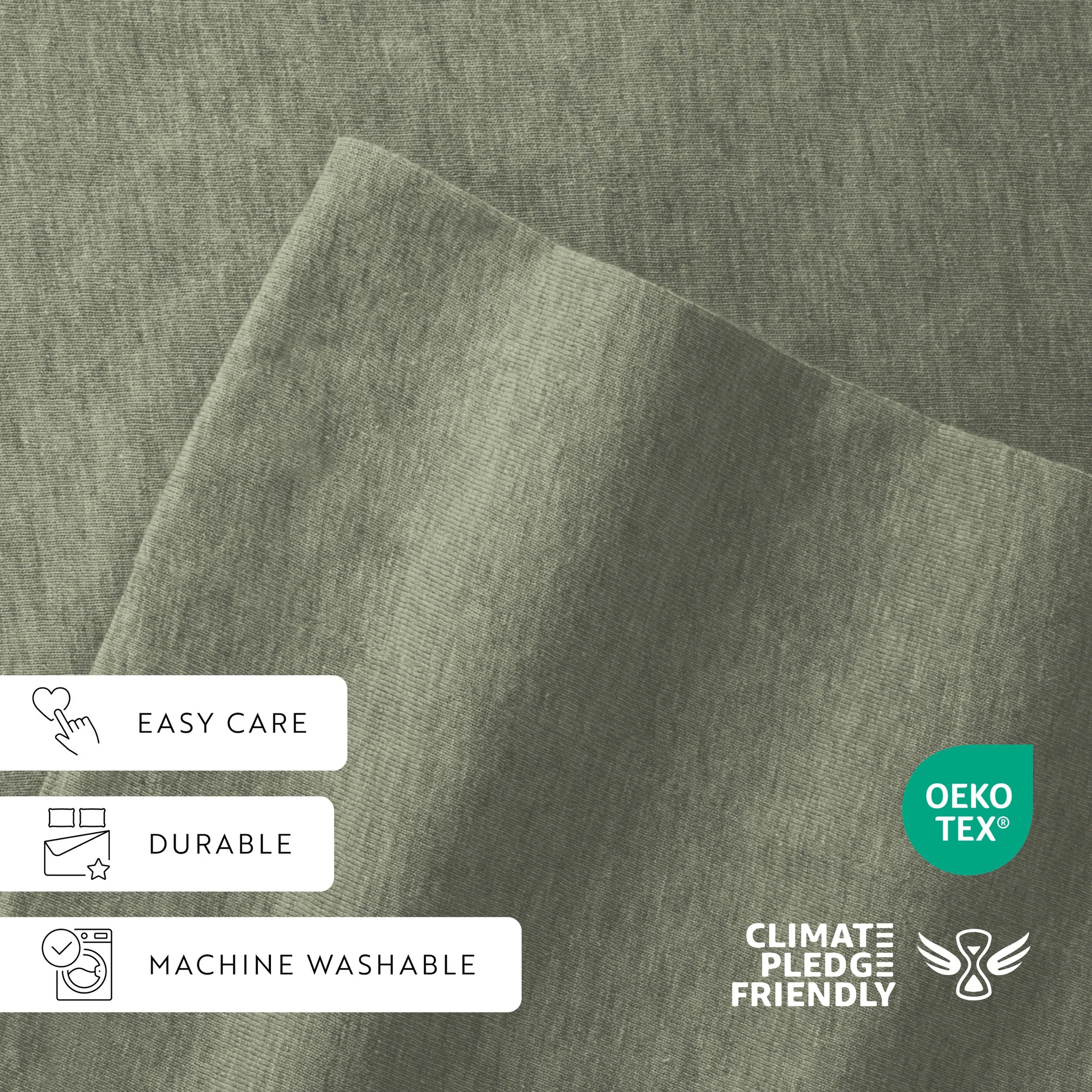 Jersey Knit 4-Piece Cotton Sheet Set (Sale) - Image 12