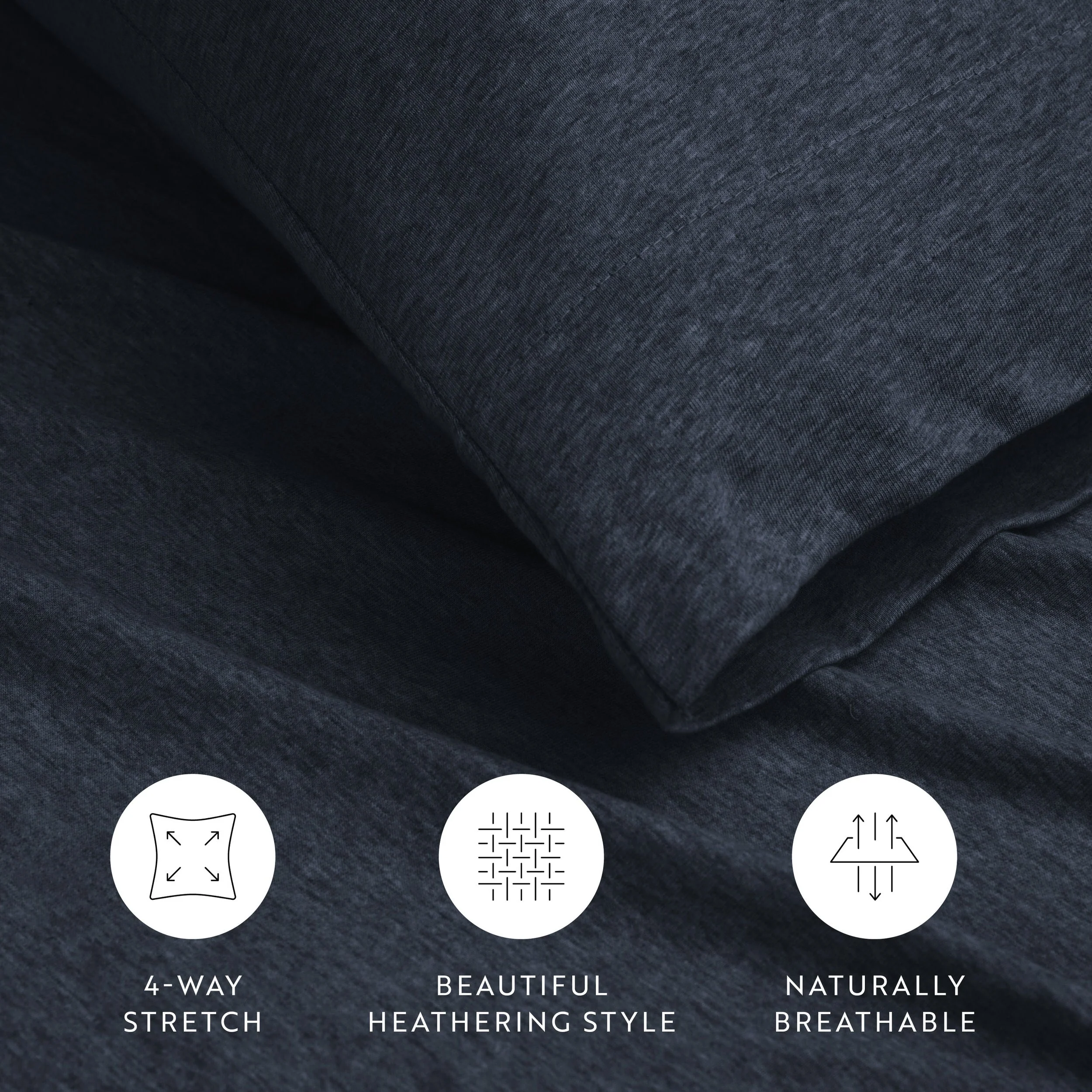 Jersey Knit 4-Piece Cotton Sheet Set (Sale) - Image 13