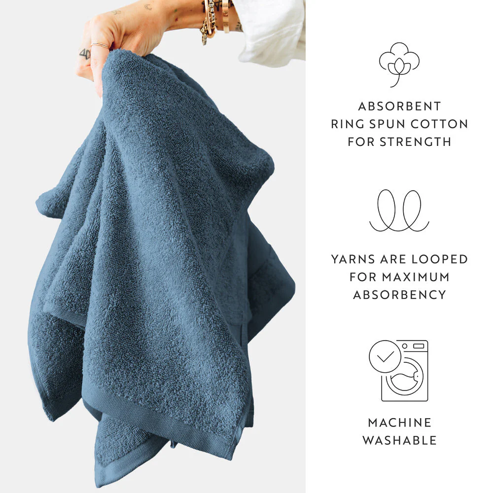 Ultra Soft 100% Cotton 6-Piece Washcloth Set (Sale) - Image 26