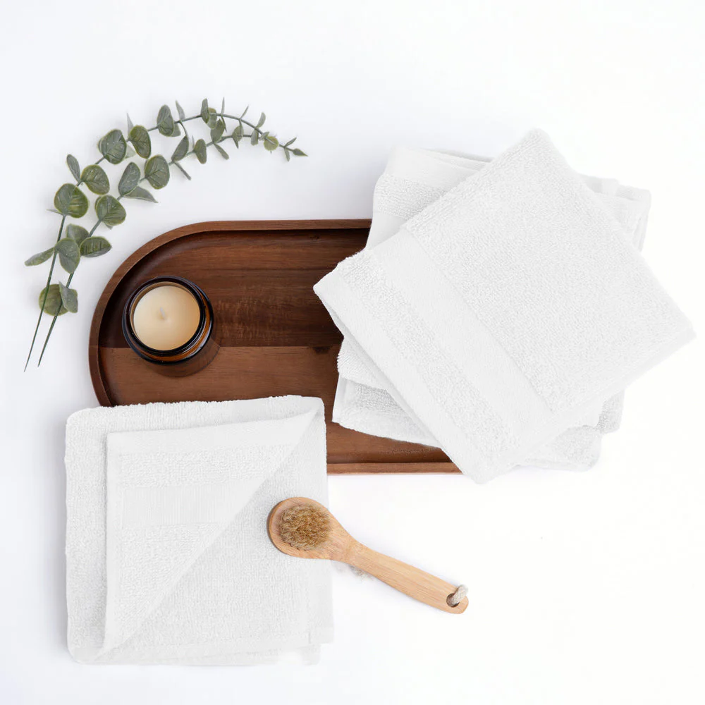Ultra Soft 100% Cotton 6-Piece Washcloth Set (Sale) - Image 4