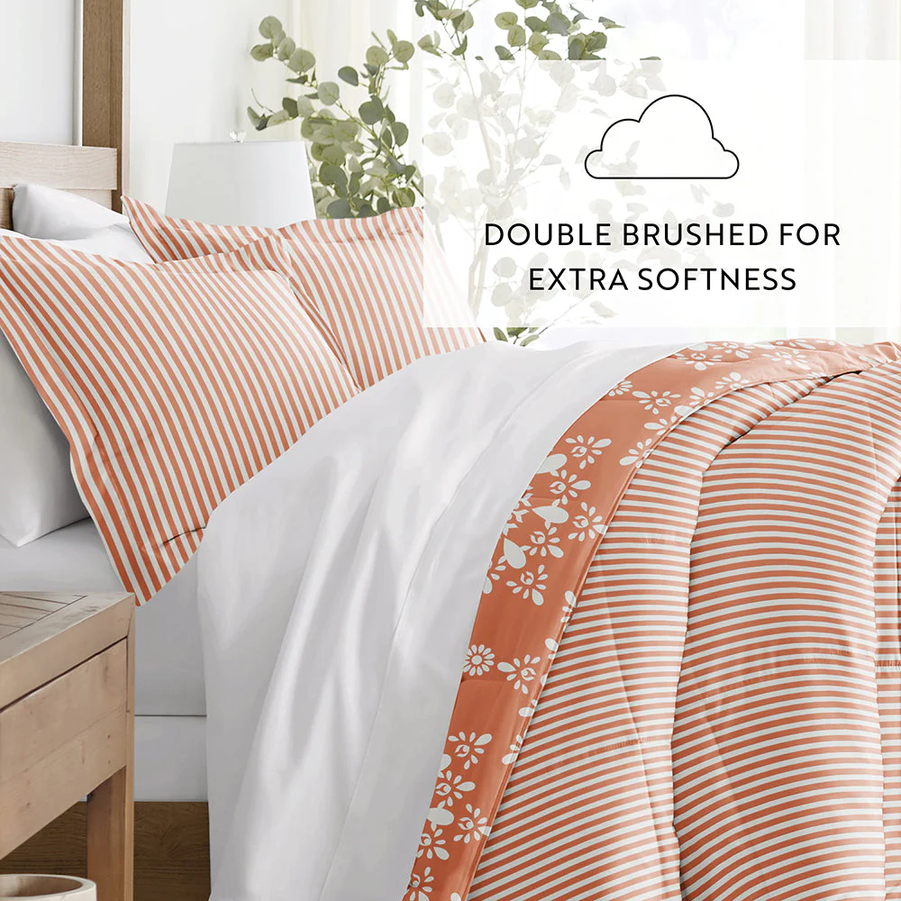Daisy Medallion Reversible Down-Alternative Comforter Set (Sale) - Image 41