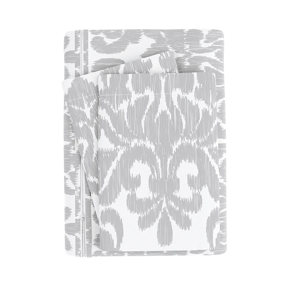 Soft Damask Pattern 3-Piece Duvet Cover Set (Sale) - Image 6