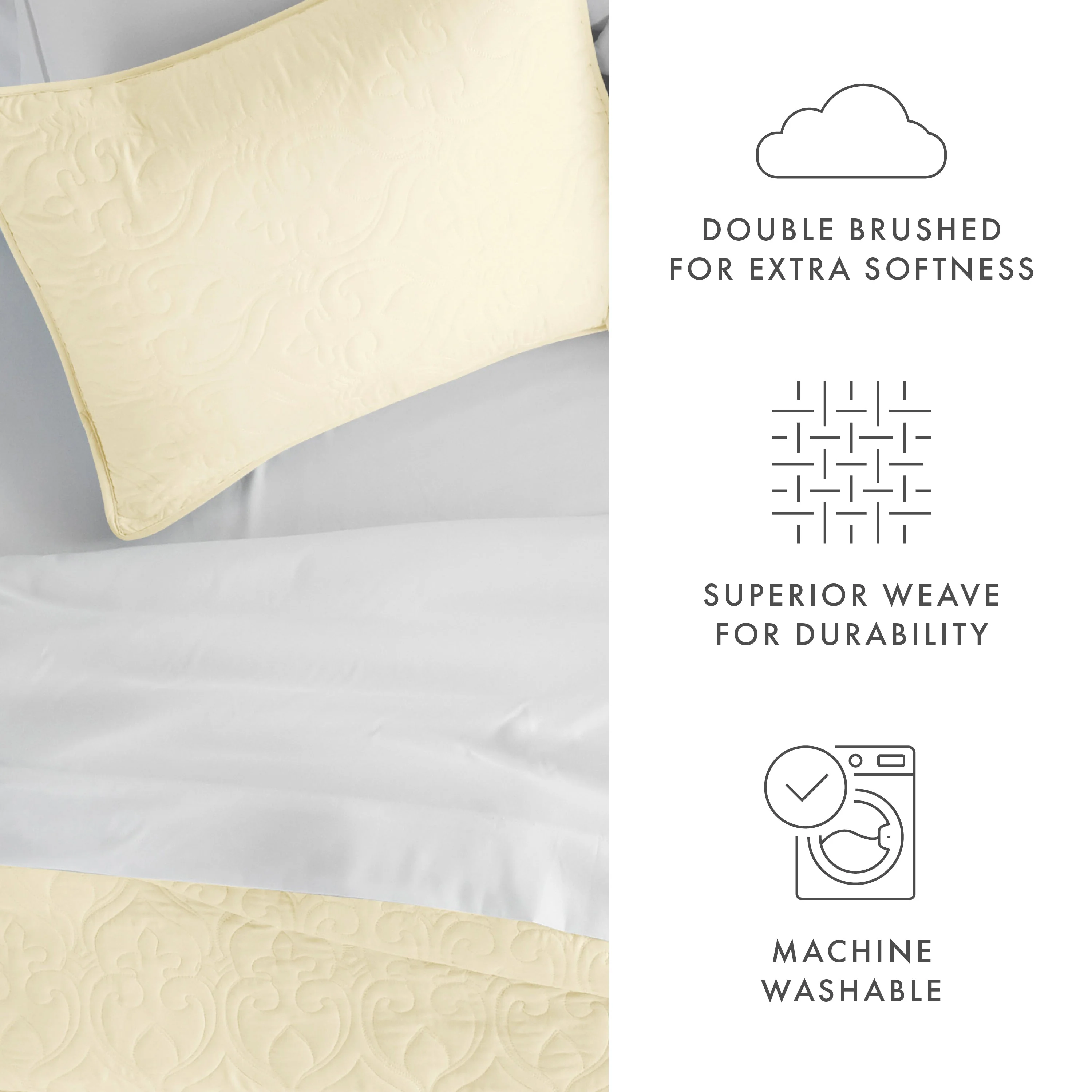 3-Piece Damask Quilted Coverlet Set (Sale) - Image 21