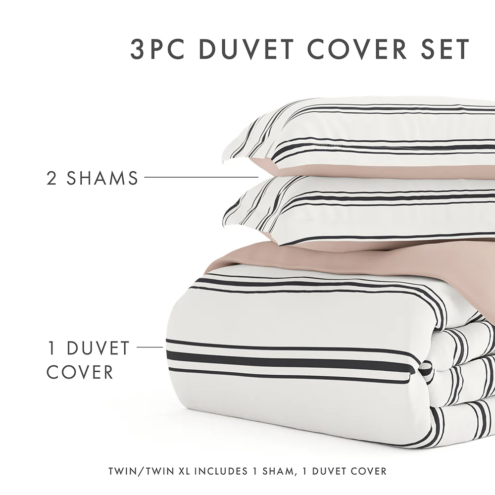 Desert Stripe Pattern 3-Piece Reversible Duvet Cover Set (Sale) - Image 26