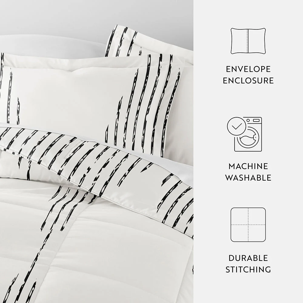 Diamond Stripe Down-Alternative Comforter Set (Sale) - Image 8
