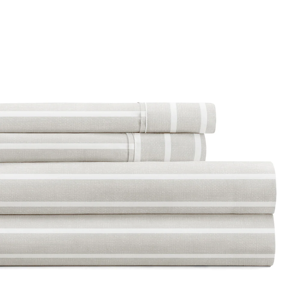 Distressed Awning Stripe 4-Piece Pattern Sheet Set (Sale) - Image 3