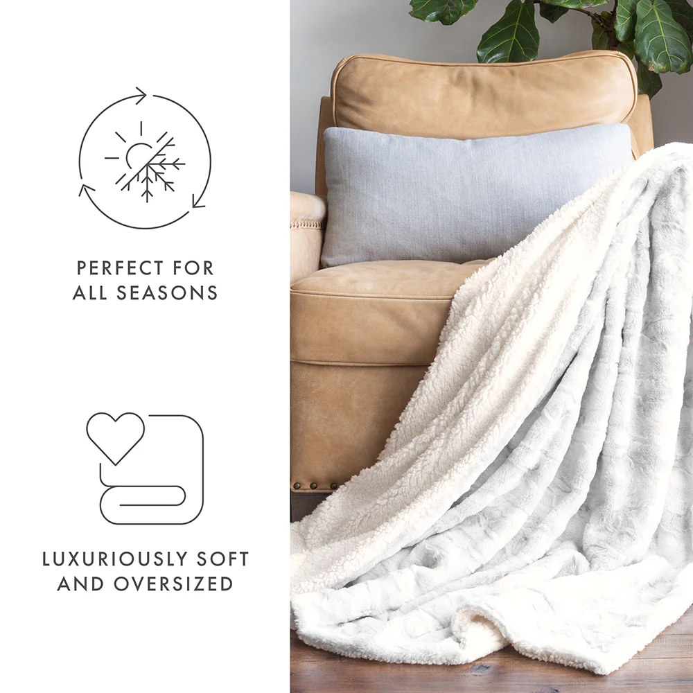 Faux Fur Tie Dye Throw Blanket (Sale) - Image 6
