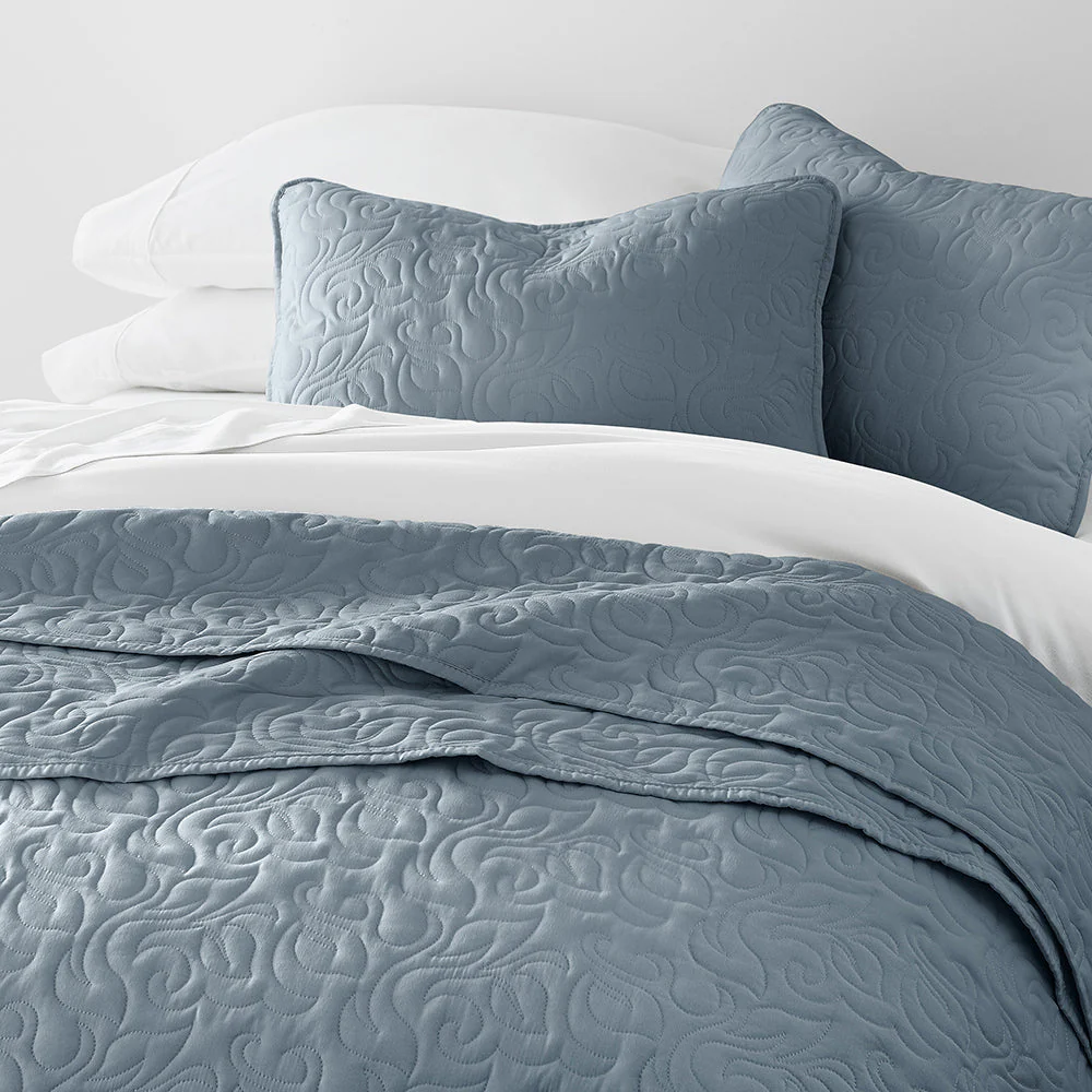 Sale - Floral 3-Piece Quilted Coverlet Set - Image 46