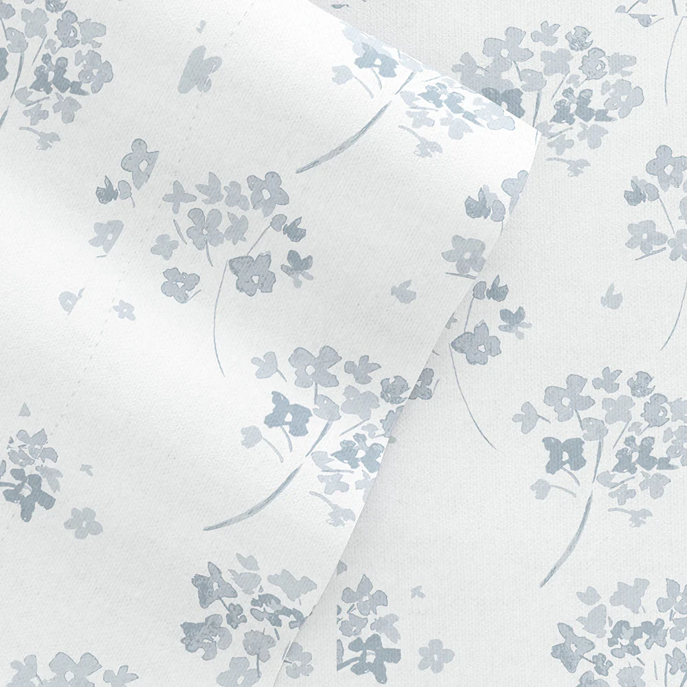 Flower Bunch 4-Piece Flannel Sheet Set (Sale) - Image 3