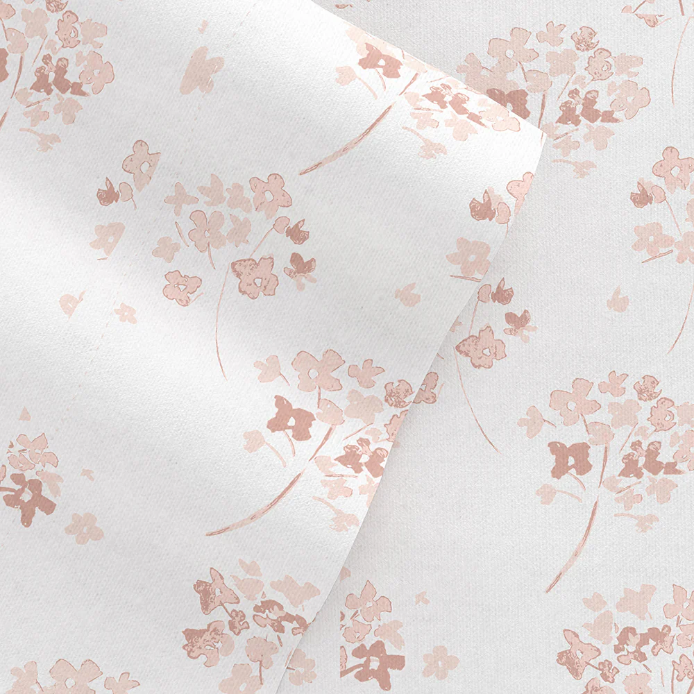Flower Bunch 4-Piece Flannel Sheet Set (Sale) - Image 4