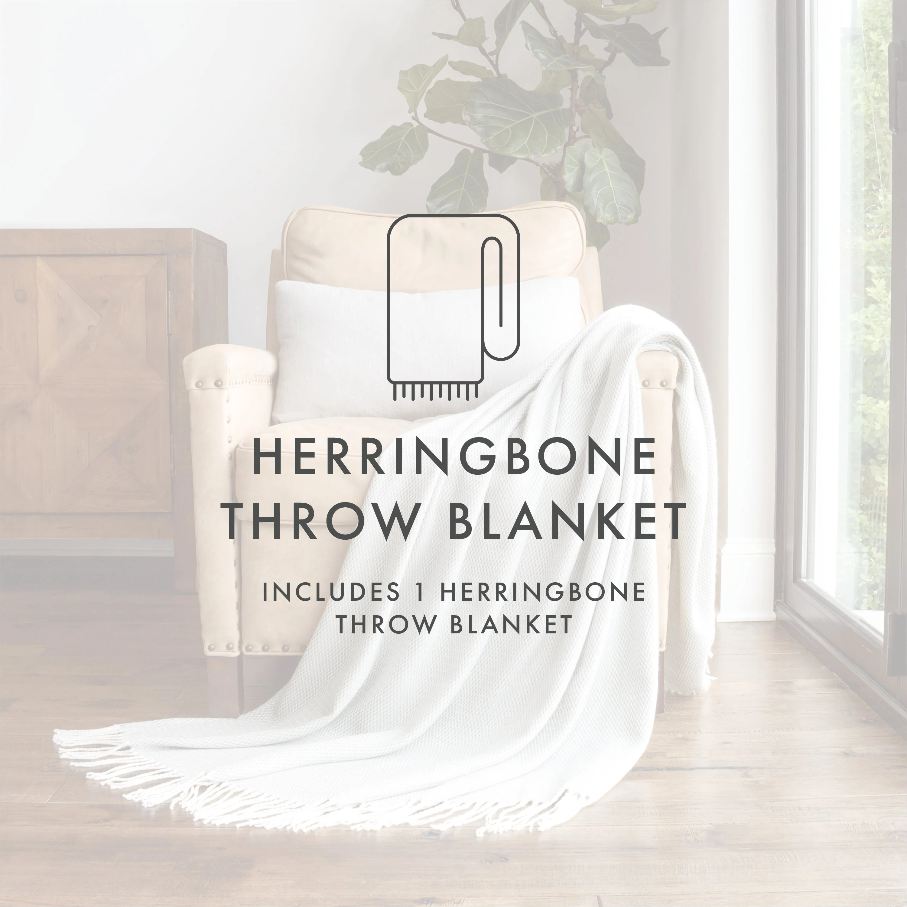 Herringbone Throw Blanket (Sale) - Image 13