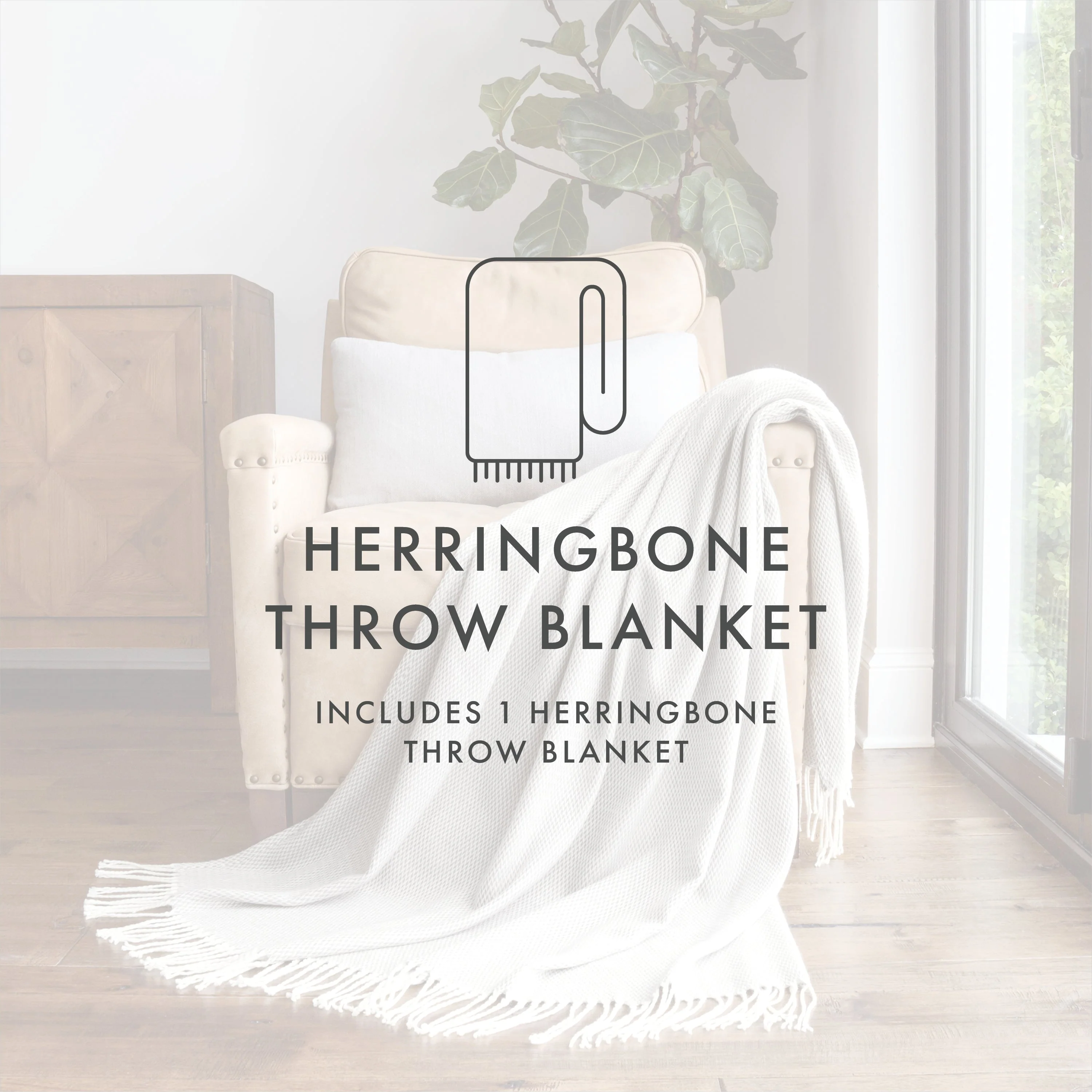 Herringbone Throw Blanket (Sale) - Image 15