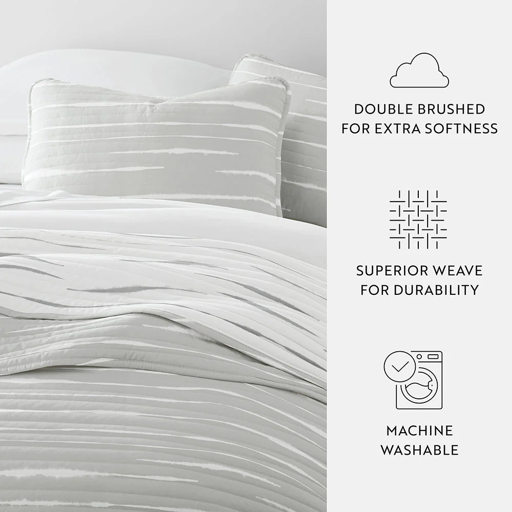 Horizon Lines Reversible Quilted Coverlet Set (Sale) - Image 16