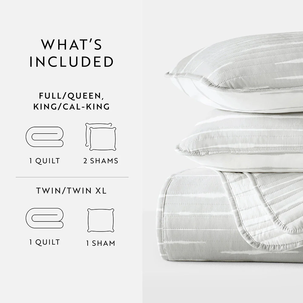 Horizon Lines Reversible Quilted Coverlet Set (Sale) - Image 18