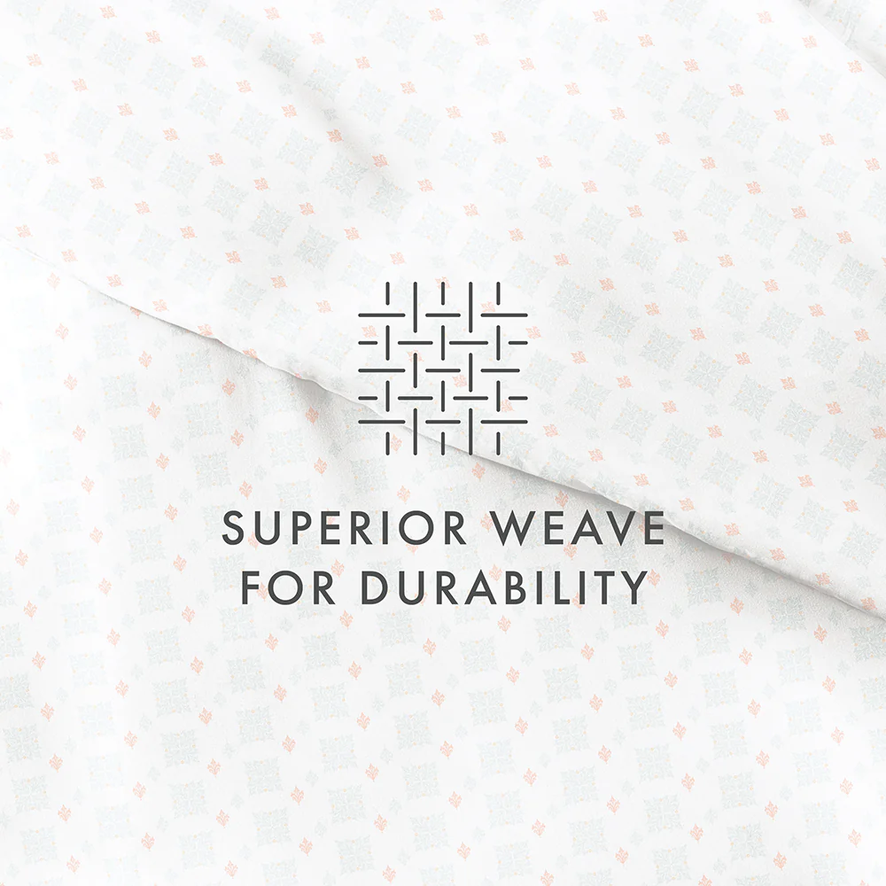 Lights in Blue Pattern 3-Piece Duvet Cover Set (Sale) - Image 10